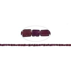 141350620120 Strang Zylinder Hexagon, Rubin, 04-07 x 03-04mm | Marco Schreier