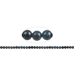 141370100521 Strang Kugeln, Saphir, 06mm | Mineralien-Handel Edelsteine, Heilsteine & Schmuck