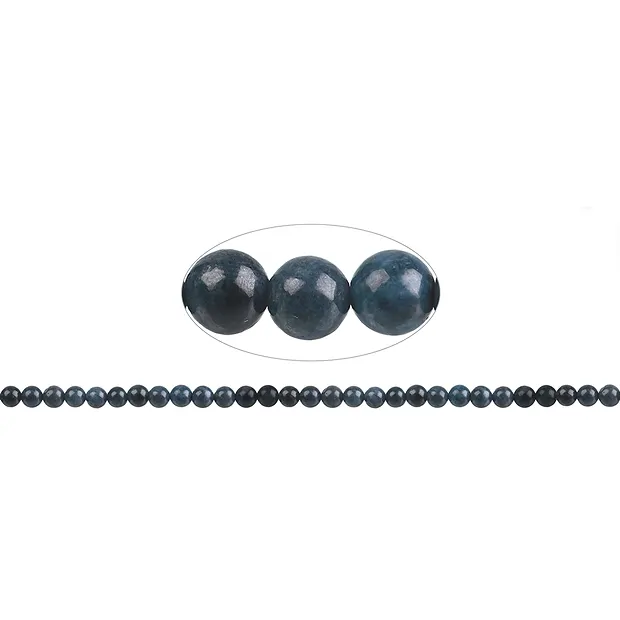 Filo di perline, Zaffiro, 06 mm | gemme, pietre curative e gioielli all'ingrosso