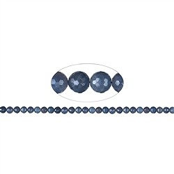 141370101821 Rang de collier boules, Saphir, à facettes, 08mm | Marco Schreier