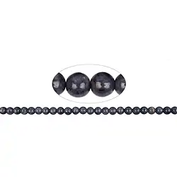 141370106621 Rang de collier boules, Saphir, 07 - 08mm (38cm) | Marco Schreier