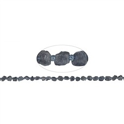 141370207210 Strand of rough stones, Sapphire, 04-05 x 06-08mm | Marco Schreier