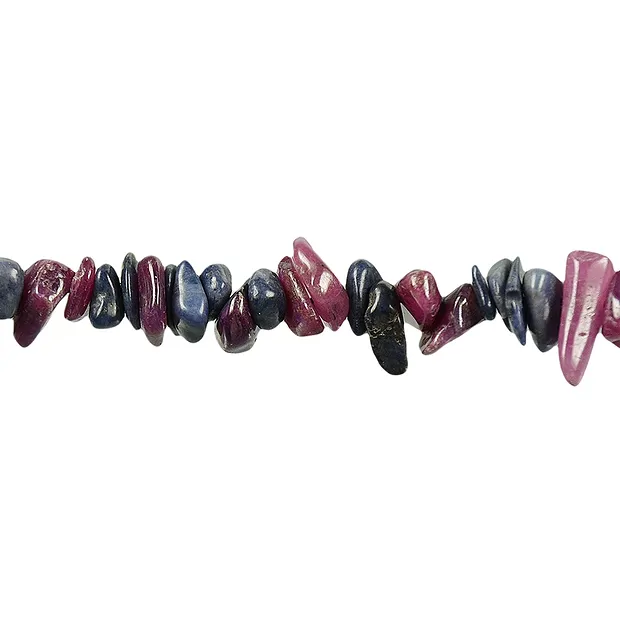 Rang de colliers éclats, Saphir, env. 03 x 04mm | Marco Schreier