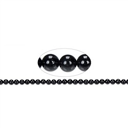 141380100620 String Beads, Tourmaline (stab.), 07mm | Schreier gems, healing stones &amp; jewelry