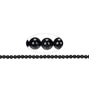 String Beads, Tourmaline (stab.), 07mm | Schreier gems, healing stones & jewelry