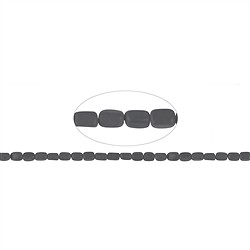 141380205810 Strang Quader, Schörl (stab.), matt, 08 x 05mm | Marco Schreier