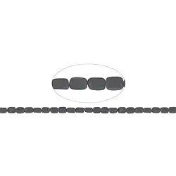 141380205810 Strand cuboid, Tourmaline (stab.), matt, 08 x 05mm | Marco Schreier