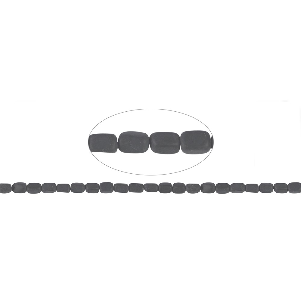 Strand cuboid, Tourmaline (stab.), matt, 08 x 05mm | Marco Schreier