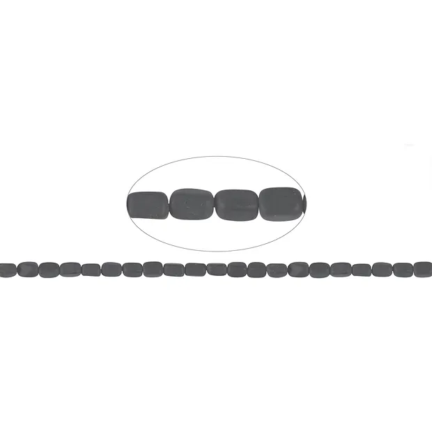 Strang Quader, Schörl (stab.), matt, 08 x 05mm | Marco Schreier