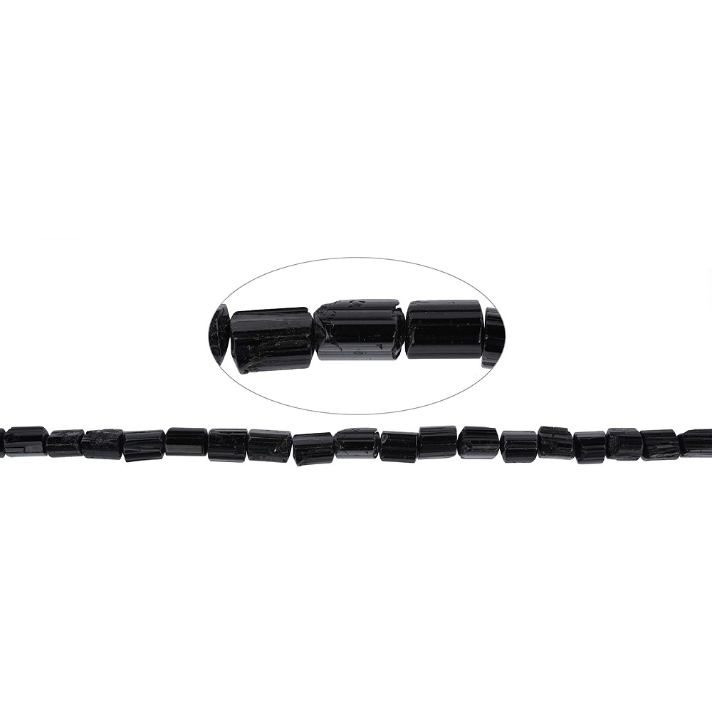 Piedras en bruto, Turmalina negra (estabilizado), 07-11 x 07-09mm | Marco Schreier