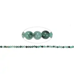 141440100220 Strang Kugeln, Smaragd, 03mm (38cm) | Schreier Edelsteine, Heilsteine & Schmuck