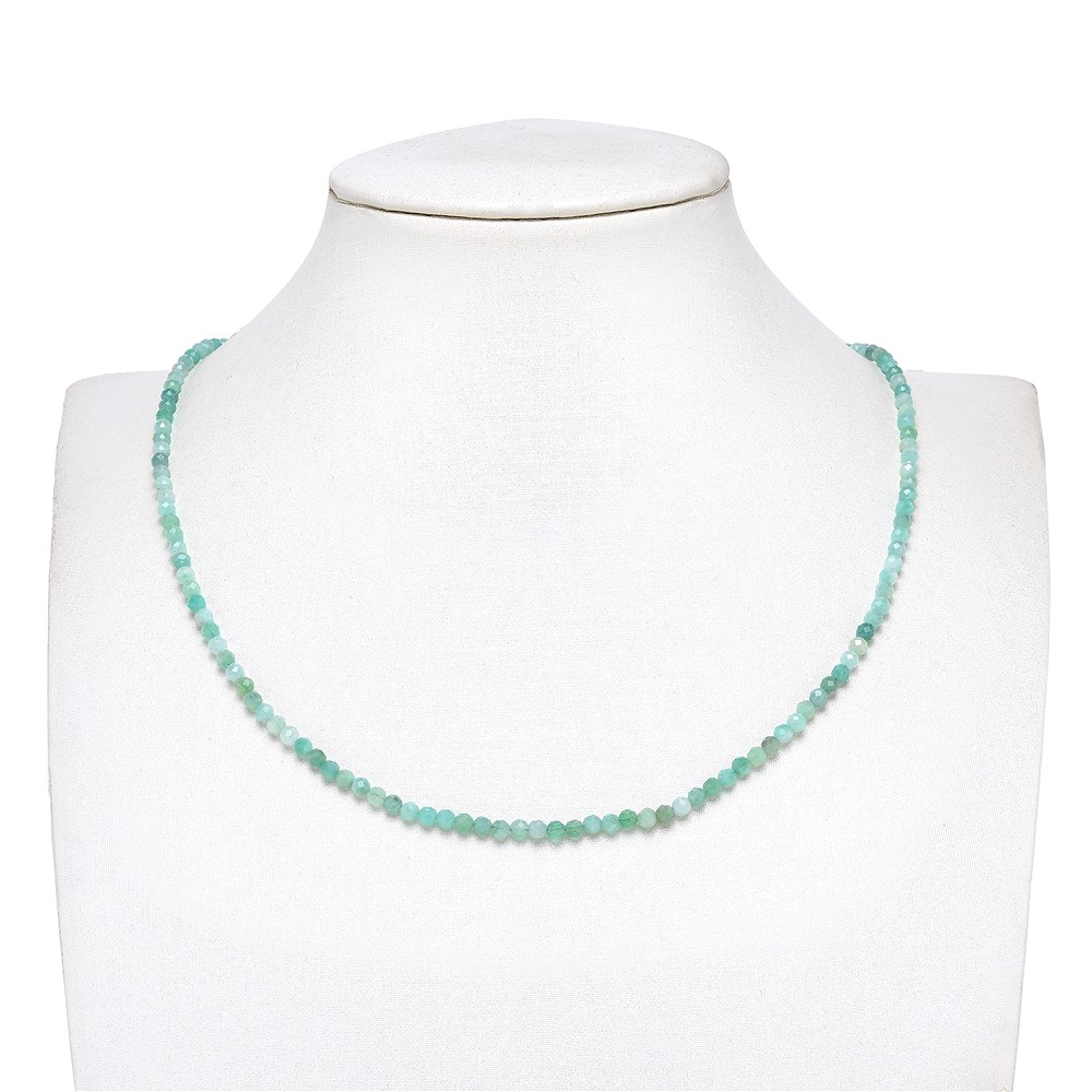 Strang Kugeln, Smaragd, 03mm, facettiert | GH Edelsteine, Heilsteine & Schmuck