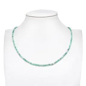 String Beads, Emerald, 03mm, faceted | wholesaler gems, healing stones & jewelry