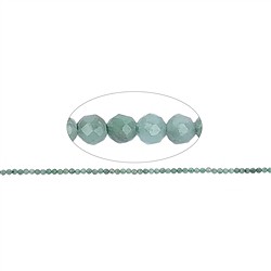 141440111120 Rang de colliers boules, &#xC9;meraude, &#xE0; facettes, 02,5-03,0mm | Marco Schreier