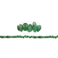 141440619520 Strand splinter, emerald, 02 - 04 x 05 - 10mm | wholesaler gems & healing stones
