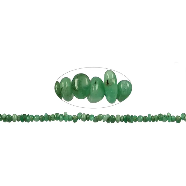 Rangs de colliers, Émeraude, 02 - 04 x 05 - 10mm | Marco Schreier