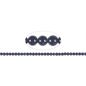 Rang de collier boules, Sodalite AA, 04mm (38cm) | Marco Schreier