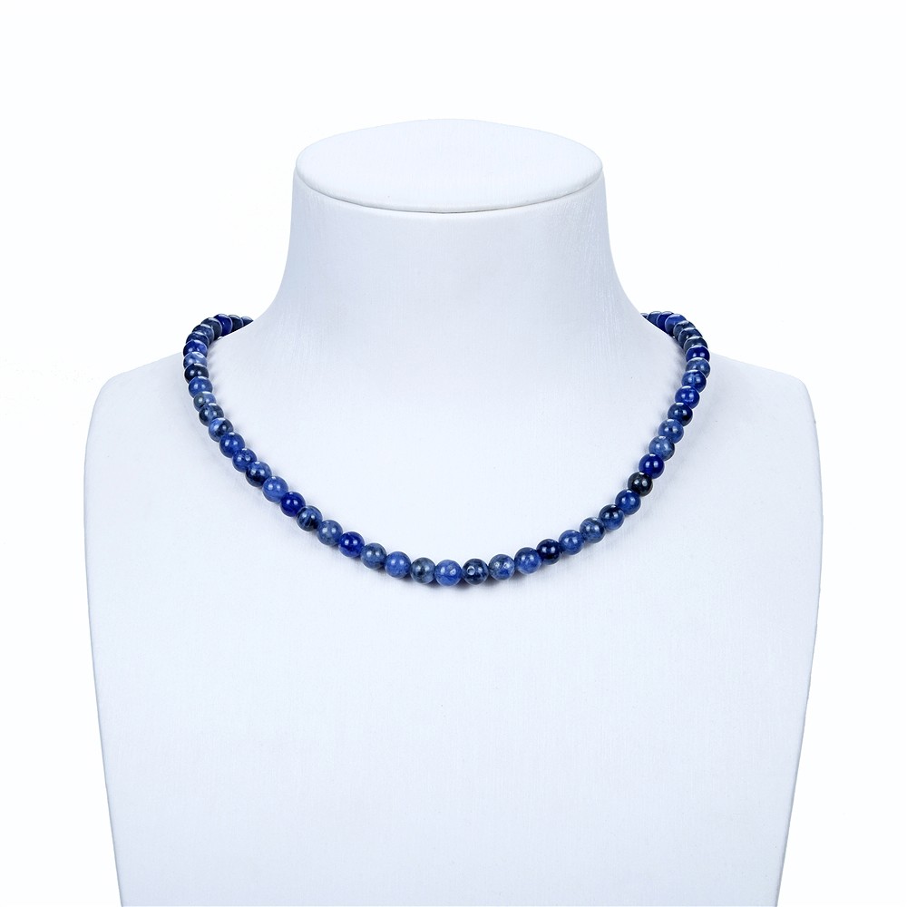 Cuentas de piedras preciosas, Sodalita, 06mm | Marco Schreier