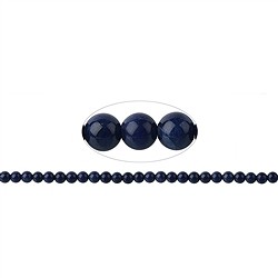 141460100624 Rang de collier boules, Sodalite (extra), 07,0 - 07,5mm | Marco Schreier