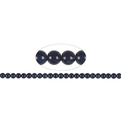141460100724 Rang de collier boules, Sodalite (extra), 08 - 09mm | Marco Schreier