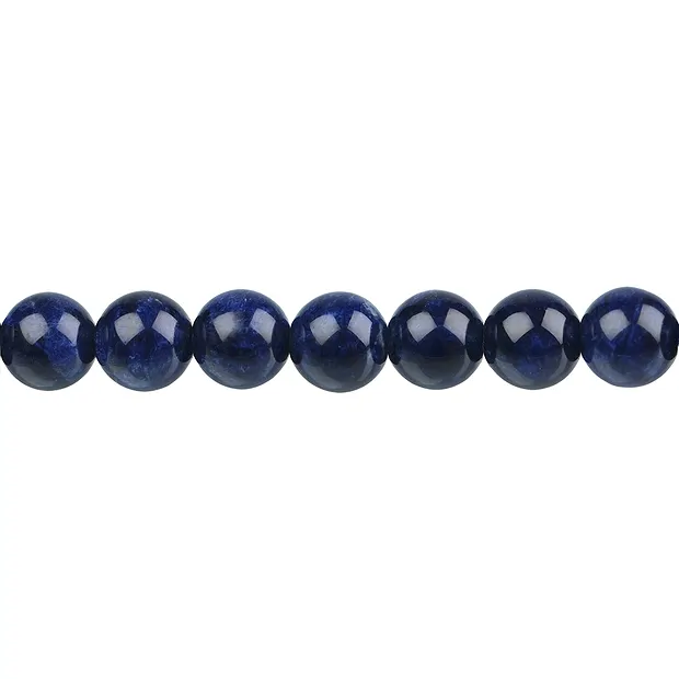 Rang de colliers boules, Sodalite (extra), 09mm (38cm) | Marco Schreier