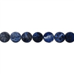 141460100920 Rang de collier boules, Sodalite, 10mm | Marco Schreier