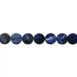 141460100920 Rang de collier boules, Sodalite, 10mm | Marco Schreier