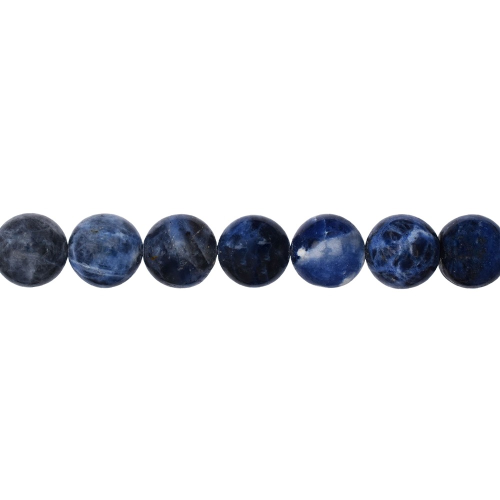 Rang de collier boules, Sodalite, 10mm | Marco Schreier