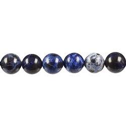 141460101020 Rang de collier boules, Sodalite, 12mm | Marco Schreier