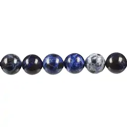 141460101020 Strang Kugeln, Sodalith, 12mm | Großhändler Edelsteine, Heilsteine & Schmuck