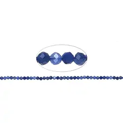 141460104824 Strang Kugeln, Sodalith (extra), 03mm, facettiert | Marco Schreier