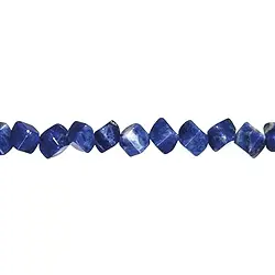 141460200120 Strang Würfel, Sodalith, 04mm | Großhändler Edelsteine, Heilsteine & Schmuck