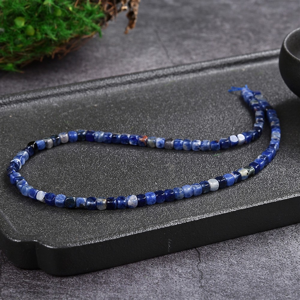 Rang de colliers, Sodalite, 04 mm (39cm) | Marco Schreier