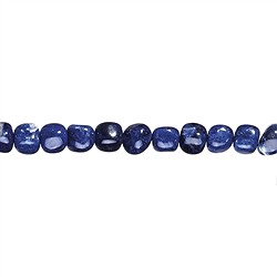 141460205020 Rang de colliers, cube arrondi, Sodalite, 10 x 11mm | Marco Schreier