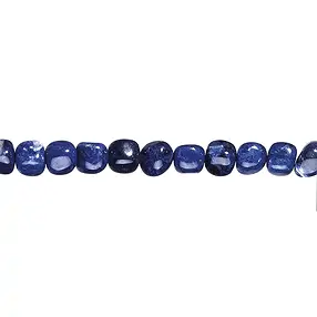 Filone di cubi arrotondati, Sodalite, 10 x 11 mm | Marco Schreier
