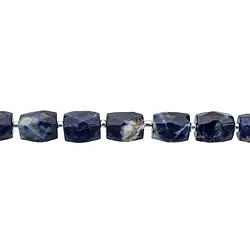 141460208720 Strang Rechteck, Sodalith, facettiert, 15 x 11-12mm | Marco Schreier
