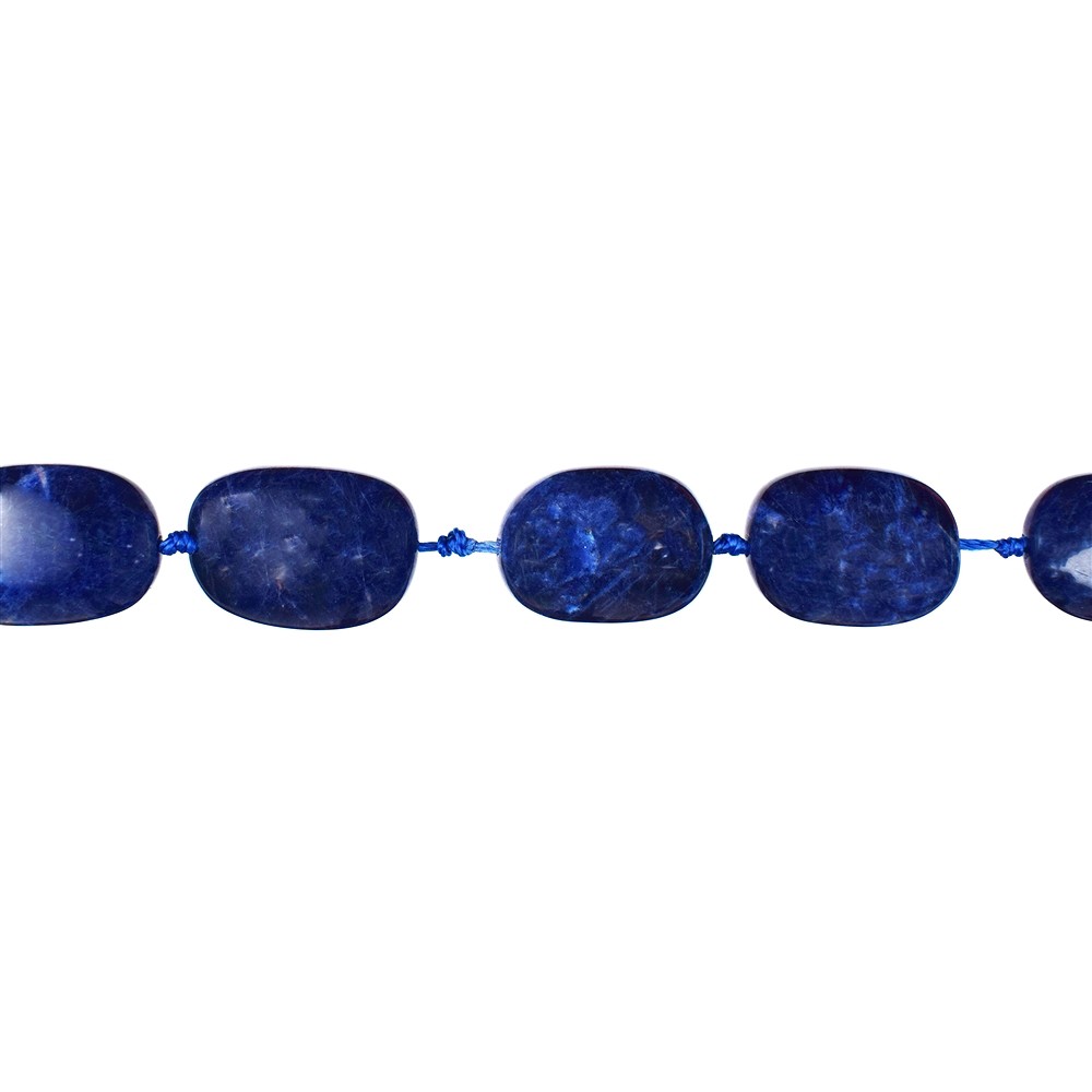 Strang Nuggets (rundlich), Sodalith, 19 - 25mm (38cm) | Marco Schreier