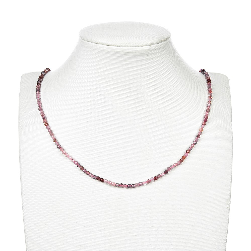 String Beads, Spinel (pink-red), faceted, 03mm | gems, healing stones & jewelry
