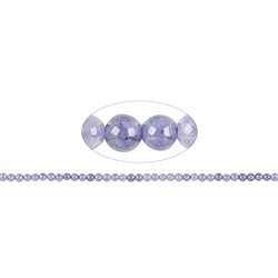 141520100222 Cuentas de piedras preciosas, Tanzanita A, 03mm | Marco Schreier