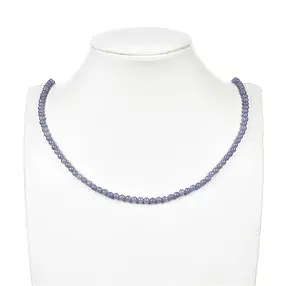 Filo di perle, Tanzanite AA, 04 mm | Gemme Schreier, pietre curative e gioielli