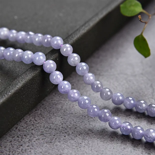 Rang de colliers boules, tanzanite AA, 04 mm | Marco Schreier