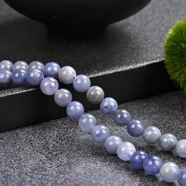 String Beads, Tanzanite AA, 06 mm (39cm) | wholesaler gems & healing stones