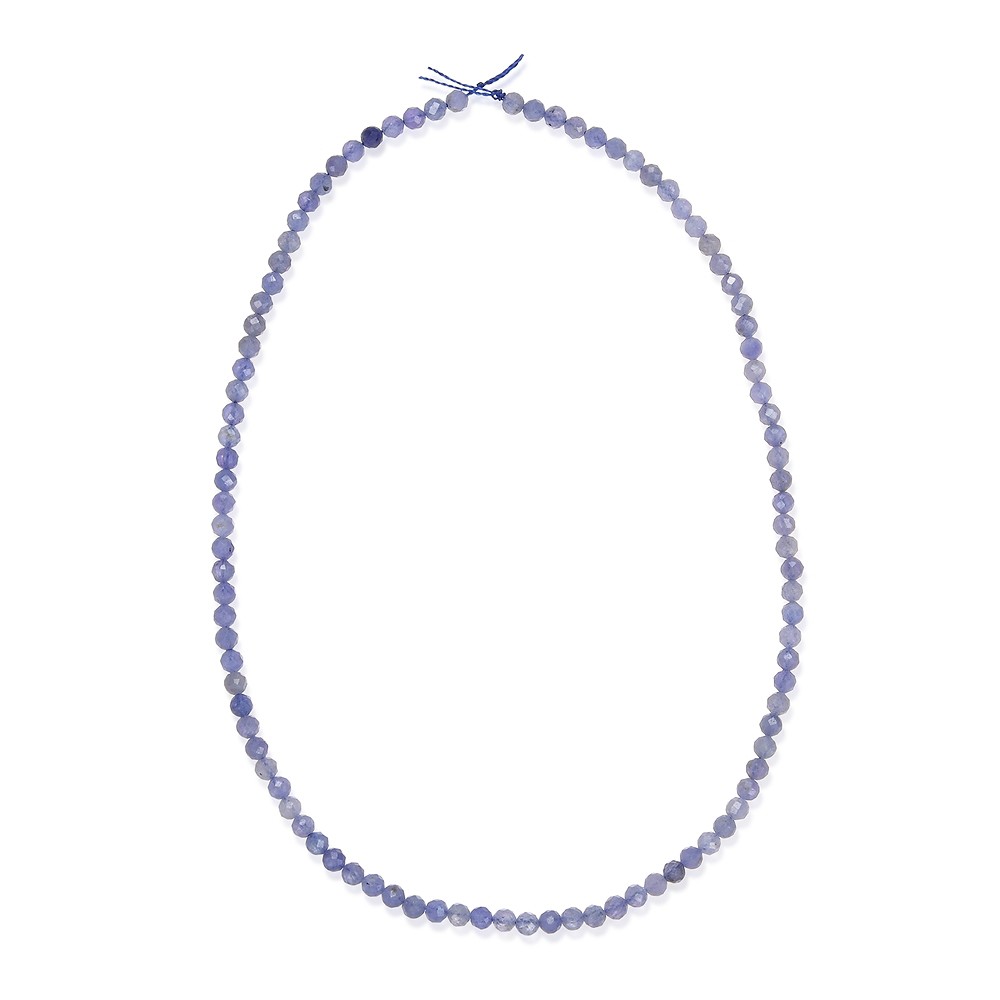 Strang Kugeln, Tansanit AA, facettiert, 04mm (39cm) | Marco Schreier