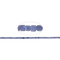 141520210121 Cubo de Tanzanita, 03 x 03 x 03mm, facetado | Marco Schreier