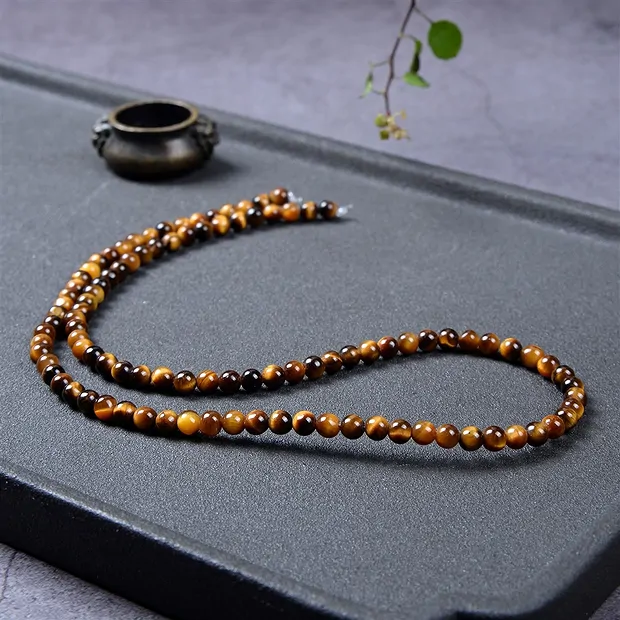 Strang Kugeln, Tigerauge, 04mm | Großhändler Edelsteine, Heilsteine & Schmuck