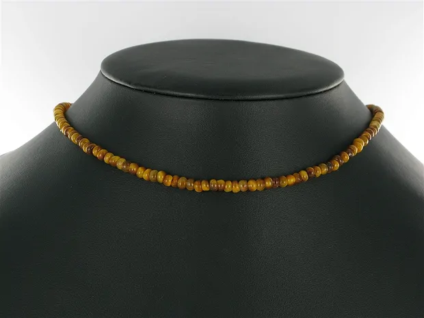 Button strand, Tiger's Eye, 04mm | wholesaler gems, healing stones & jewelry