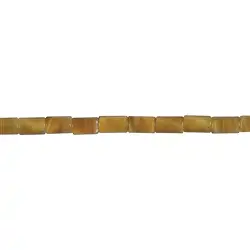 141530408923 Cylinder strand, Tiger's Eye (light Gold), 09 x 06mm | Marco Schreier