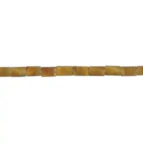 Strang Zylinder, Tigerauge (hell gold), 09 x 06mm | Marco Schreier