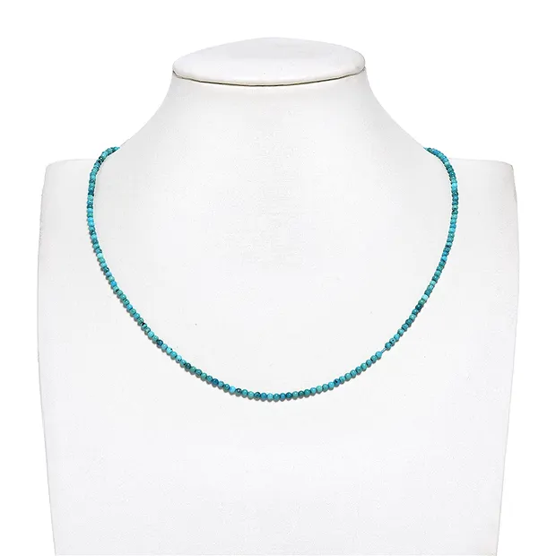 Rang de collier boules, Turquoise (stab.), 02mm (39cm) | Marco Schreier