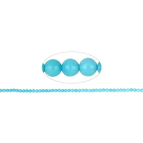 String Beads, Turquoise (stab.), 03mm | wholesale gems, healing stones & jewelry